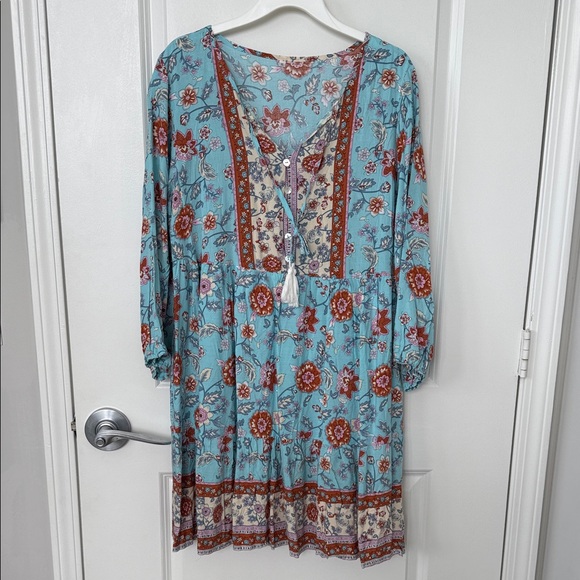 None Dresses & Skirts - Floral Bohemian Dress